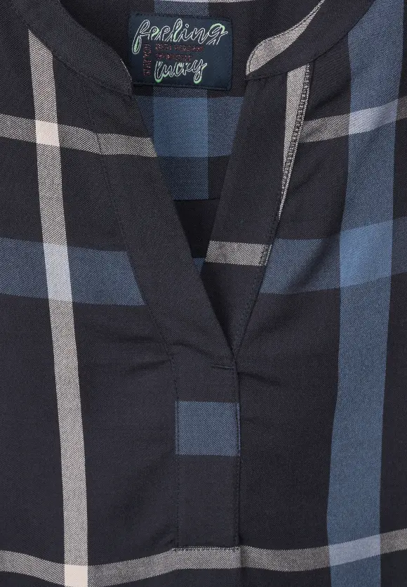 CECIL Karo Longbluse