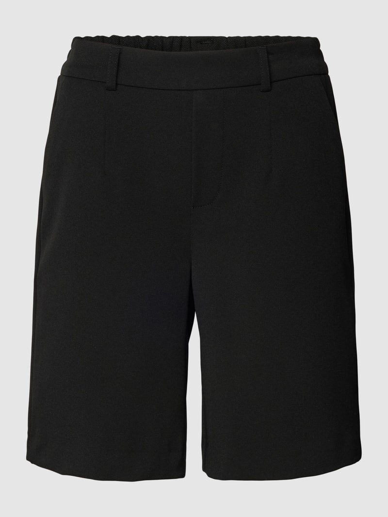 Shorts mit seitlichen Eingrifftaschen Modell 'Lisa' in schwarz
