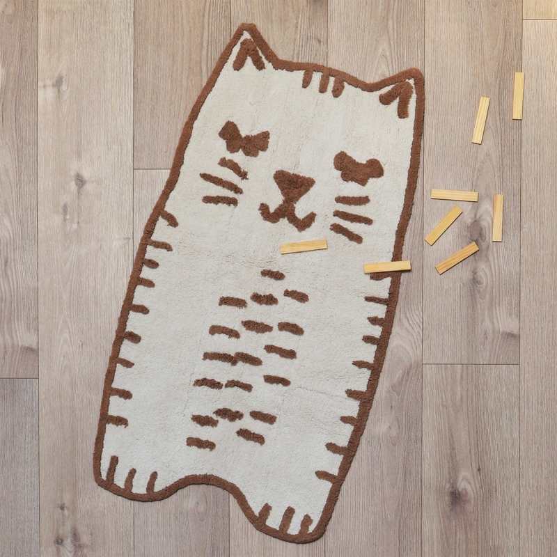 Tapis petit chat 65x120cm LITTLE CHARLIE