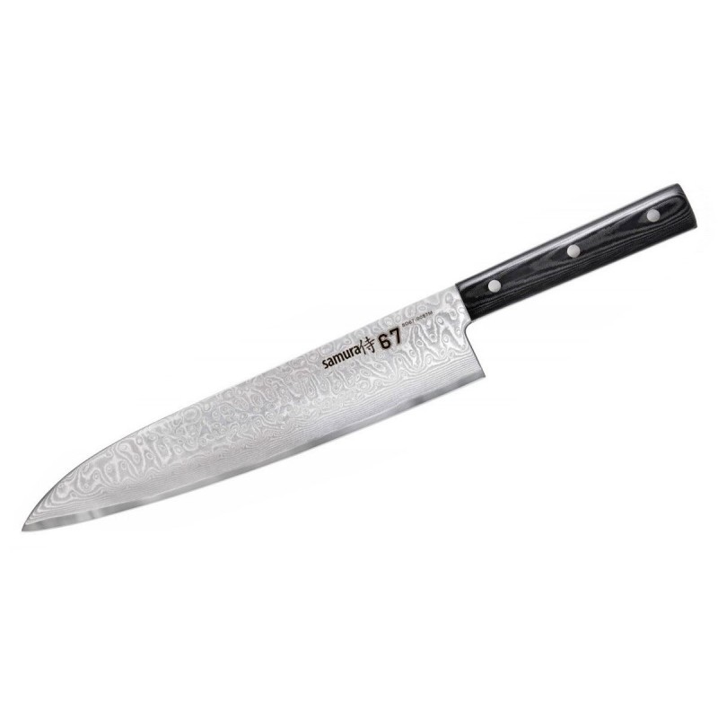 Samura Damascus 67, Kochmesser 24 cm