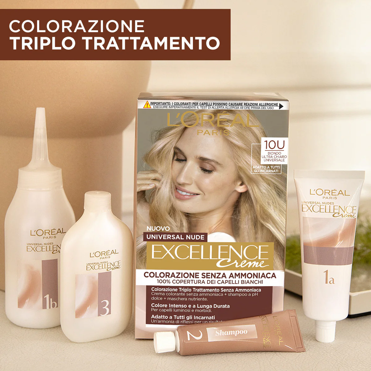 Excellence Creme Universal Nude - Hårfarge