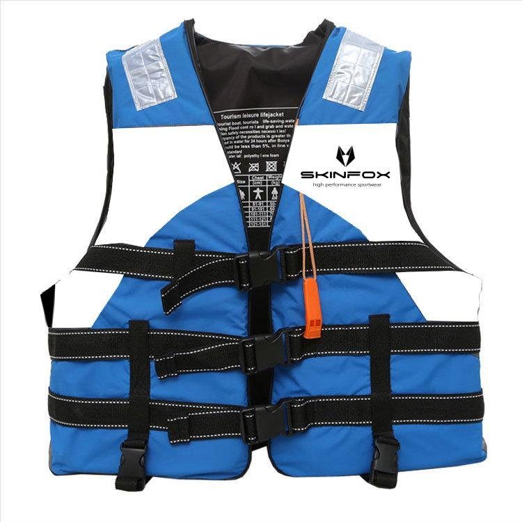 Skinfox Inflatable SUP-Board SKINFOX Schwimmweste Nylon (S-3XL) blau-weiss