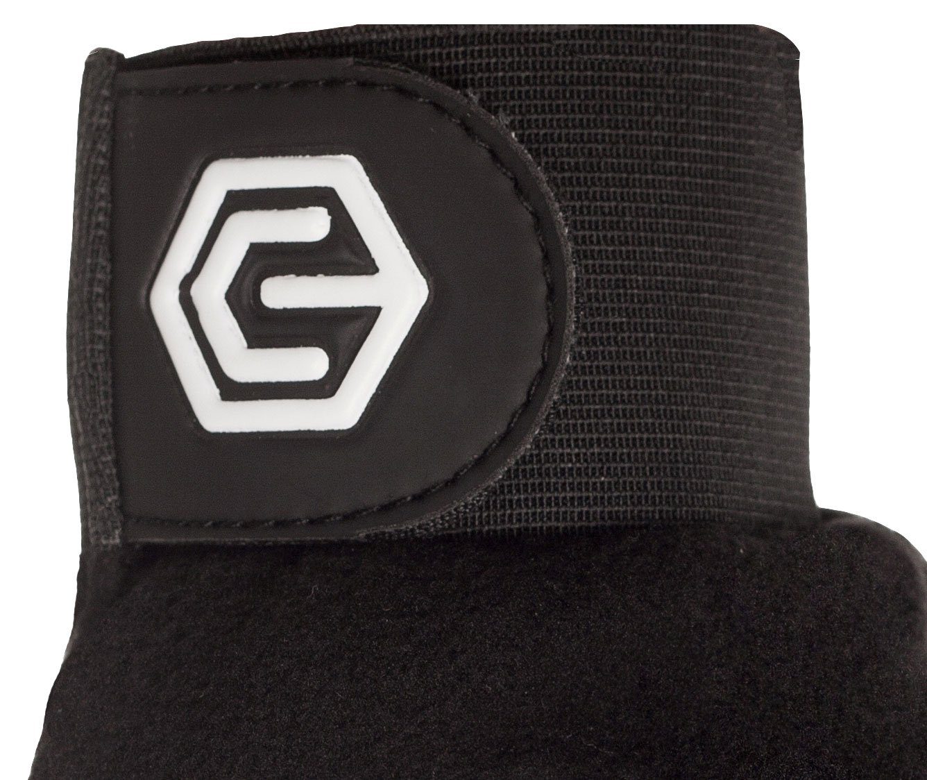 Feldspielerhandschuhe Geco Feldspielerhandschuhe Fußball Handschuhe Fleece schwarz