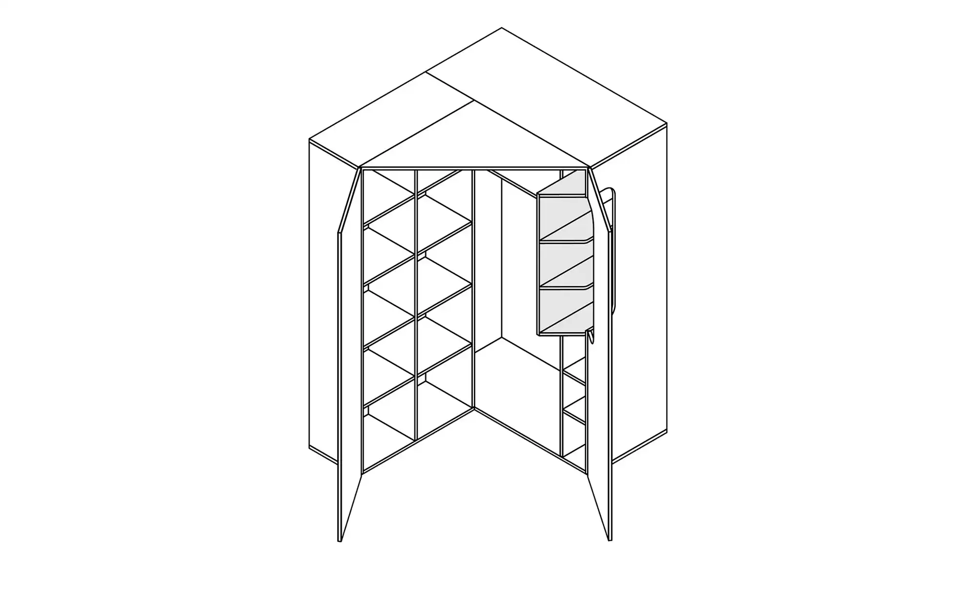 Eckschrank