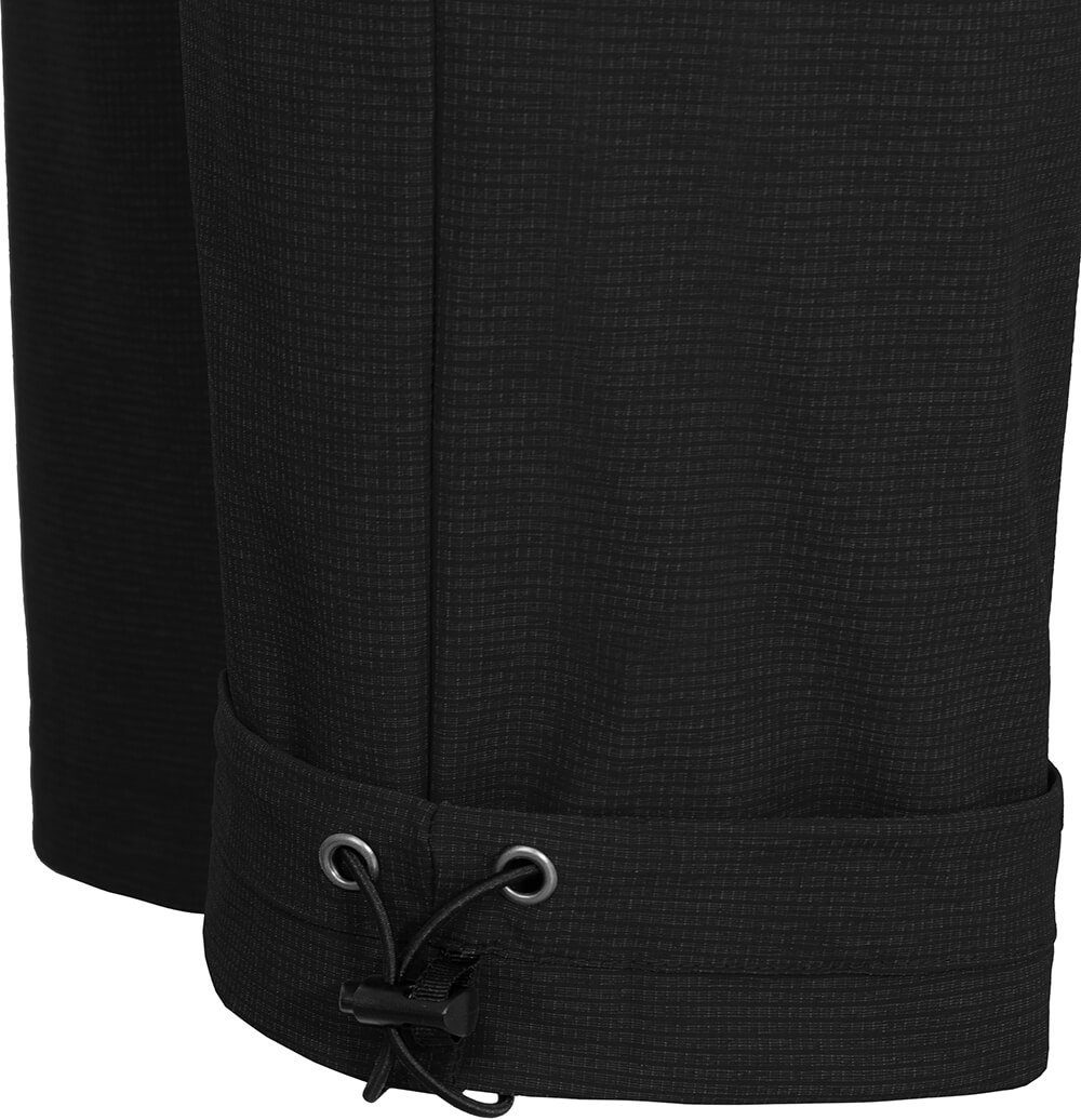 Bergson Outdoorhose LEBIKO Herren Wanderhose, robust, elastisch, Langgrößen, schwarz