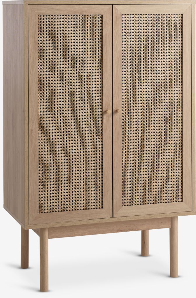 HALMSTAD HALMSTAD cabinet 2 doors oak