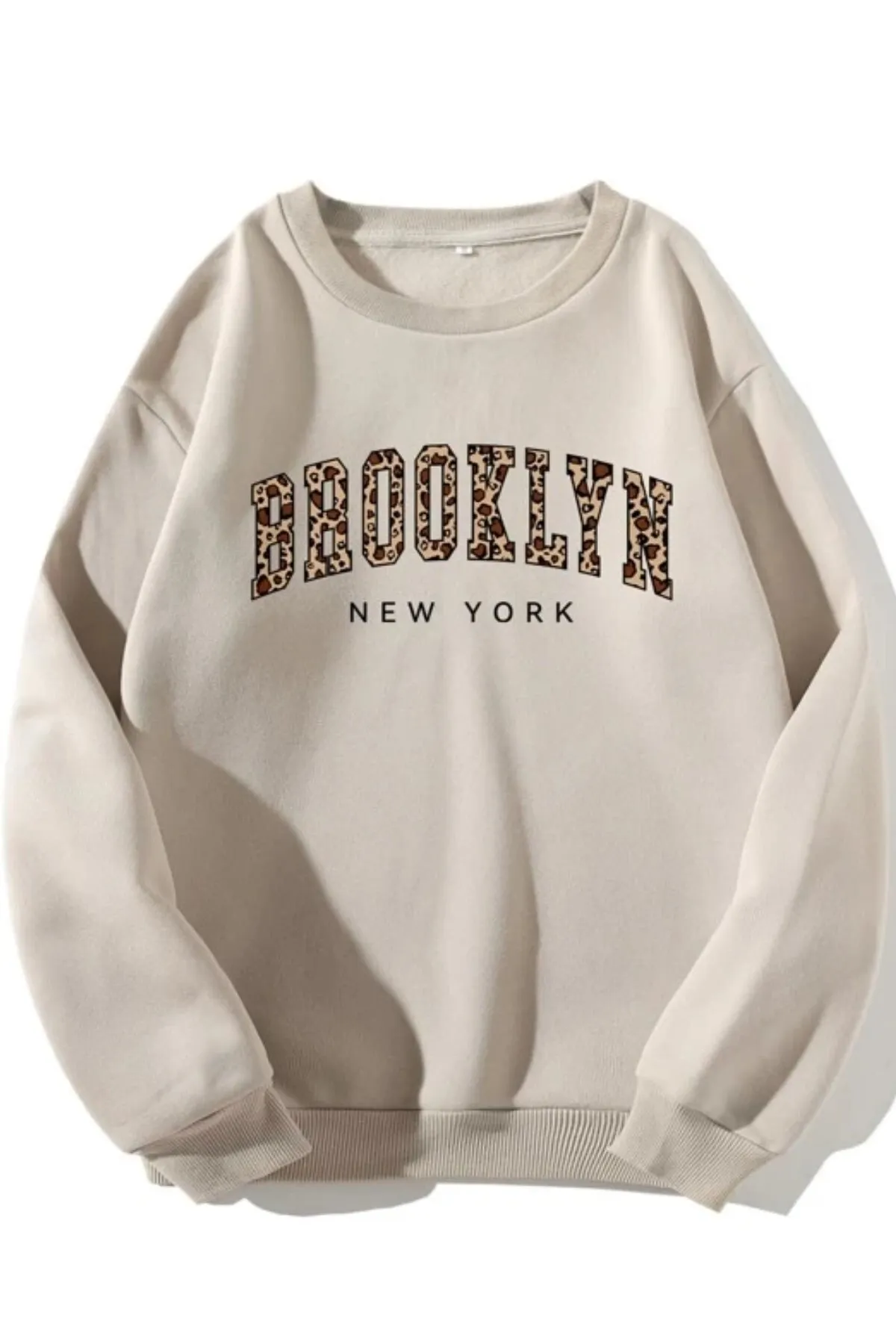 MODAGEN  Sweatshirt - Beige - Regular Fit