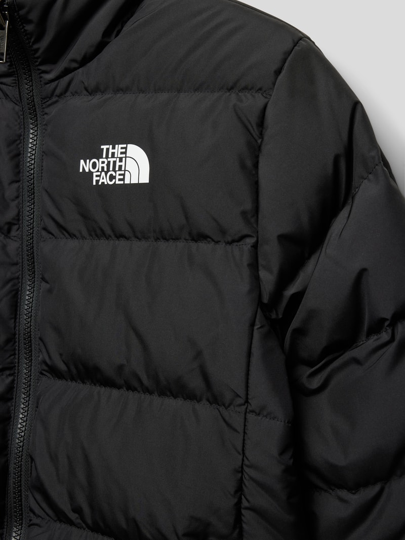 Daunenjacke mit Wendefunktion in schwarz