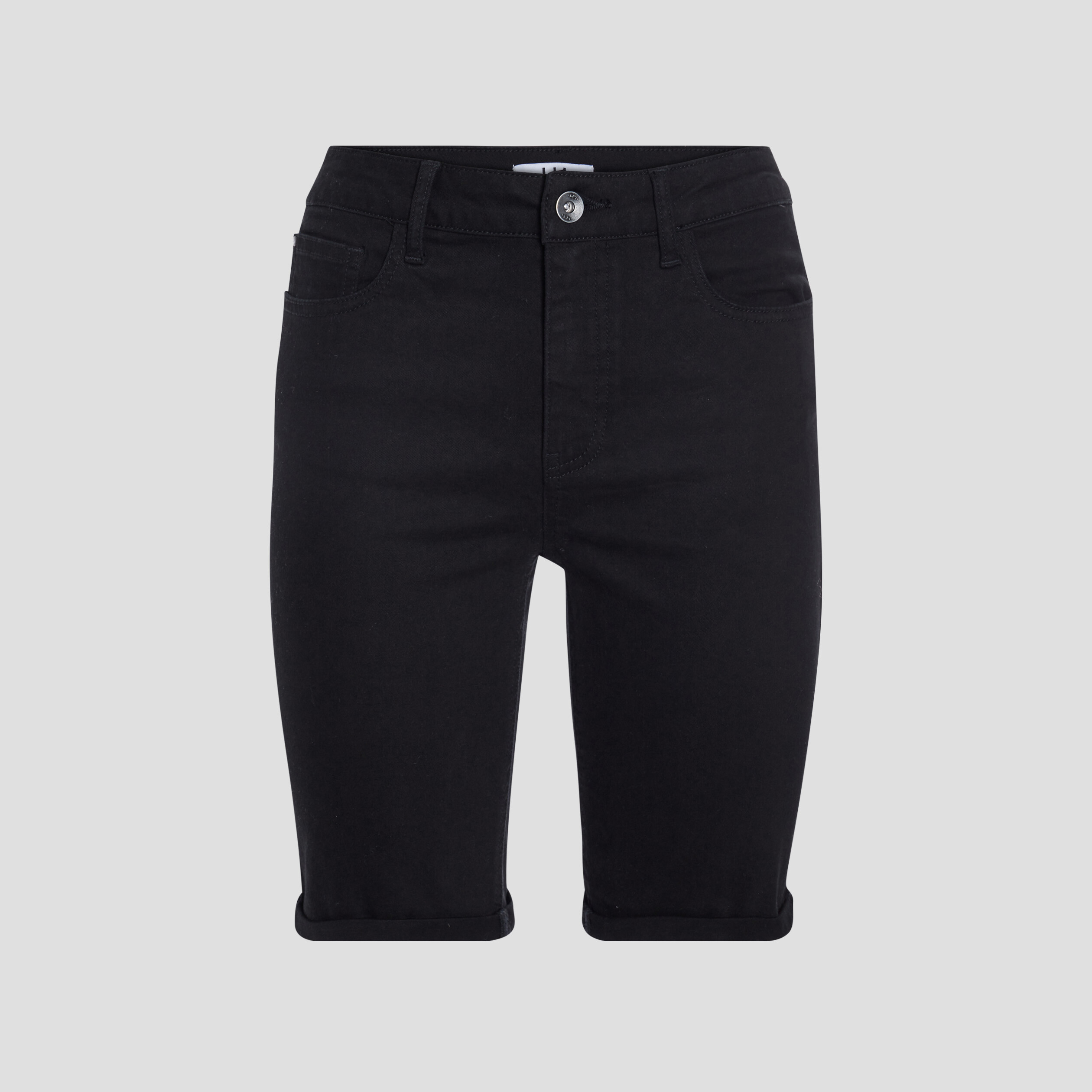 Bermuda slim noir femme | La Halle