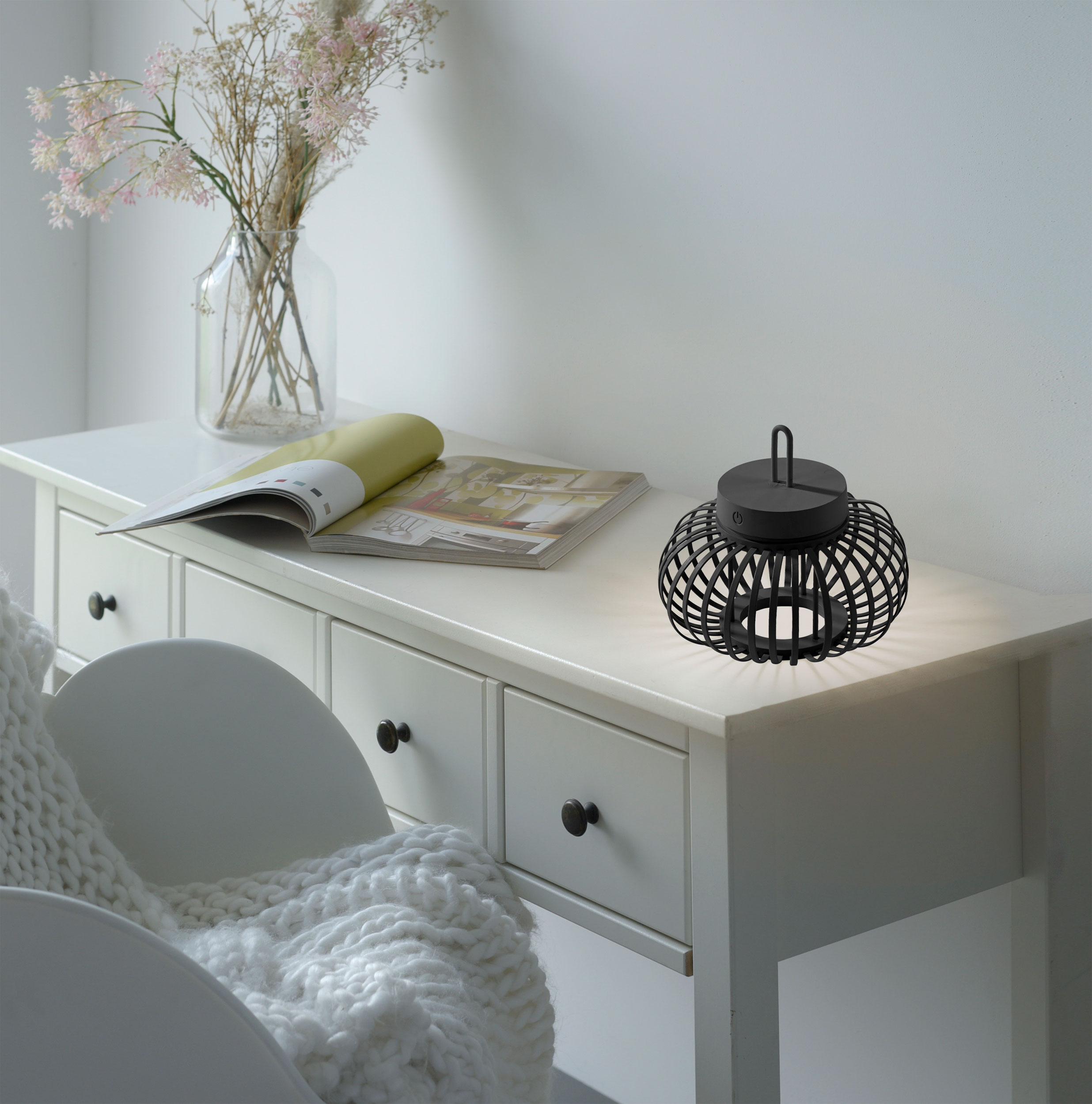 JUST LIGHT.LED-Akku-Tischleuchte 1 flg