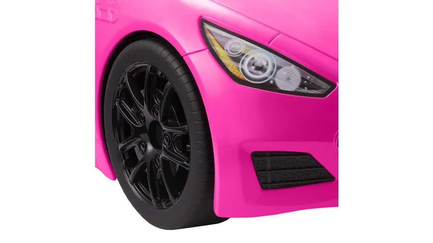 Barbie Auto Cabrio (pink), Puppenauto, Zubehör