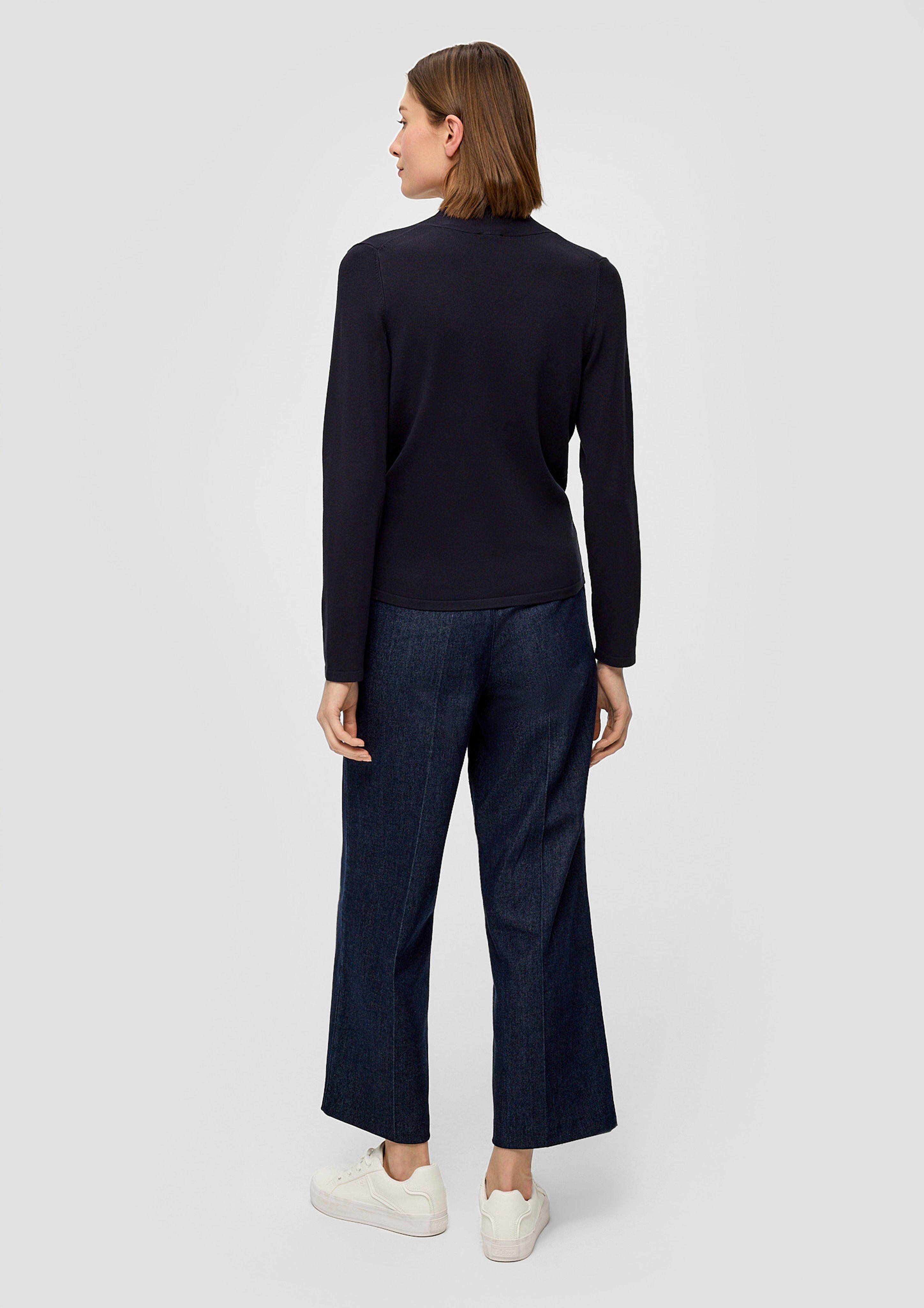 Strickpullover in Wickel-Optik  2141448-5959