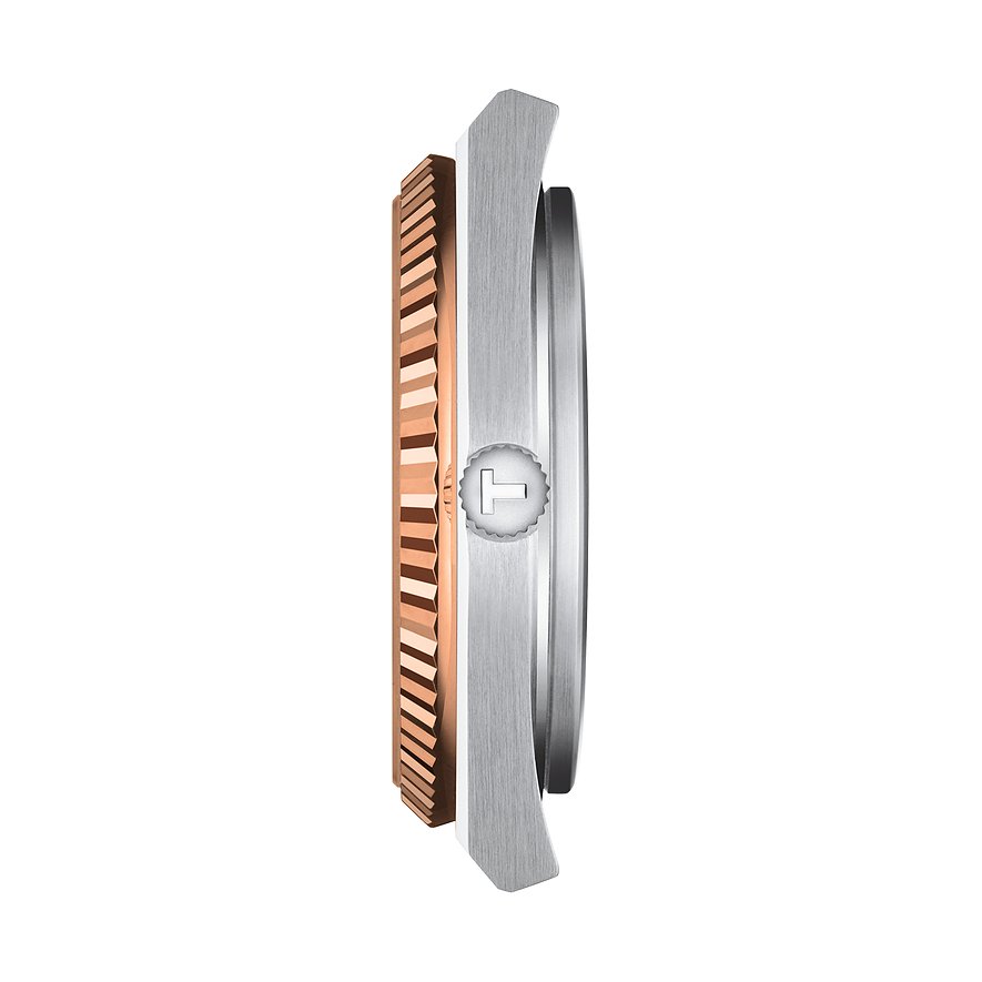 Tissot Herrenuhr PRX Powermatic 80 Stahl & 18K Goldlünette