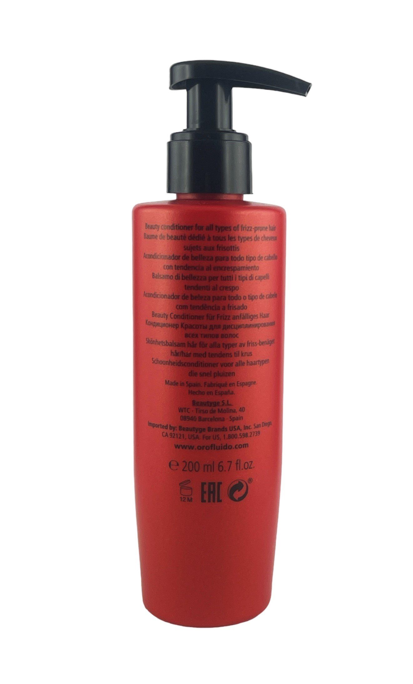 OROFLUIDO Haarspülung Orofluido Asia Zen Control Conditioner 200 ml, 1-tlg.