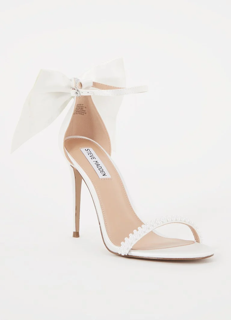 Steve Madden Bellarosa-P satino basutės su cirkoniais