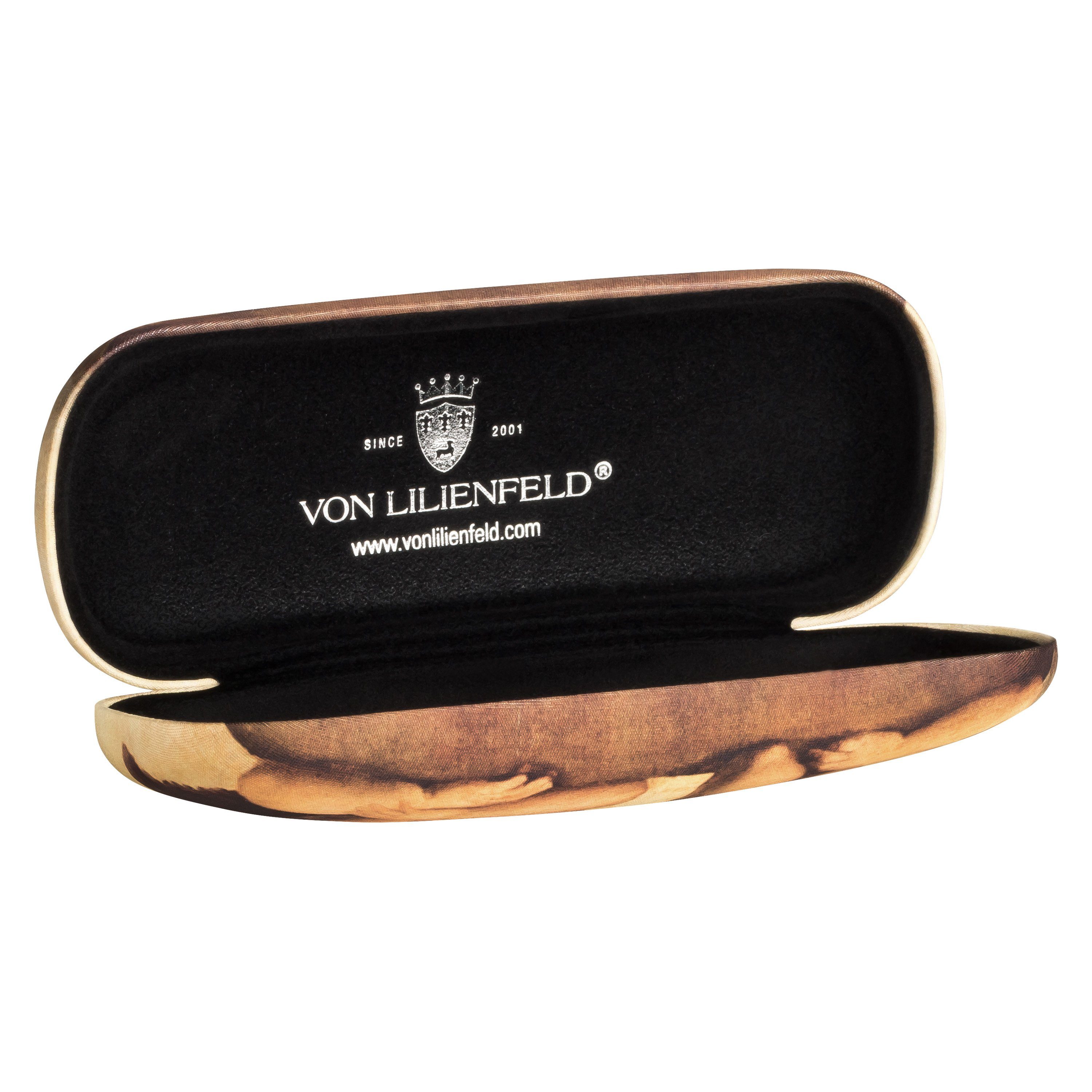 von Lilienfeld Brillenetui Brillenetui Raffael Engel Kunst Motiv Hardcase, stabiles mit Mikrofaser bezogenes Hardcase