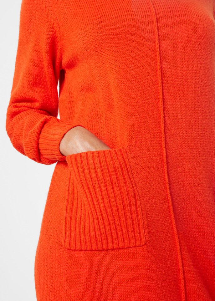 Strickkleid mit Rollkragen
