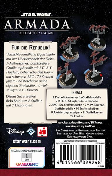 Star Wars: Armada - Sternenjägerstaffeln der Republik (Erw.)