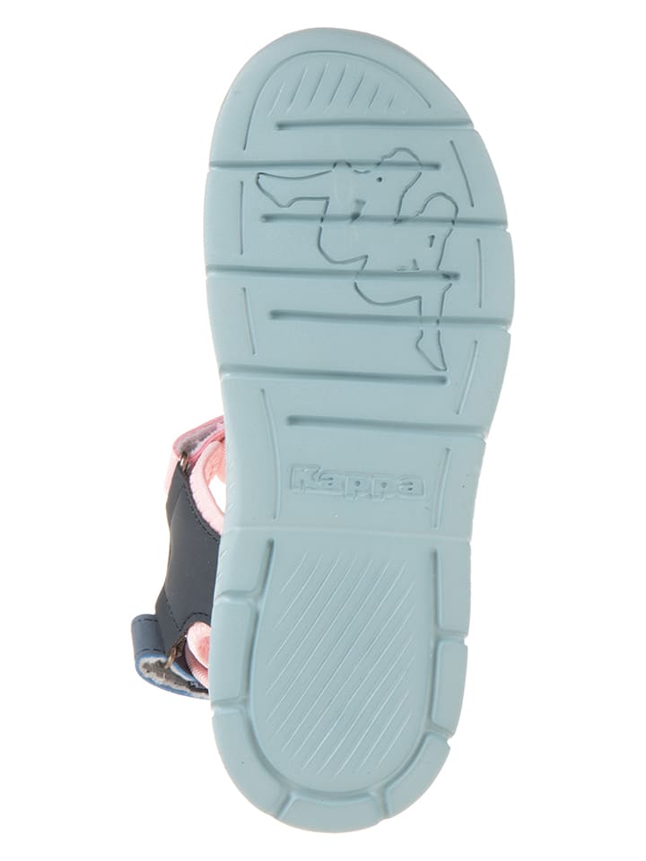 Kappa Sandalen in Hellblau/ Rosa günstig kaufen