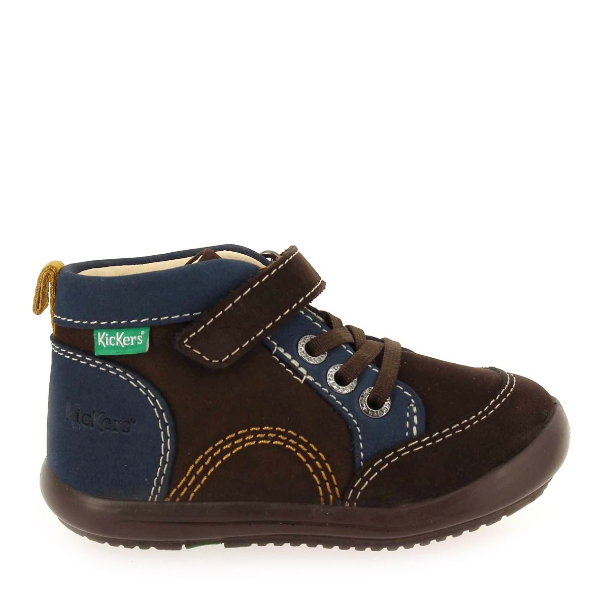 Kickers  KINOE H21 - Marron marine