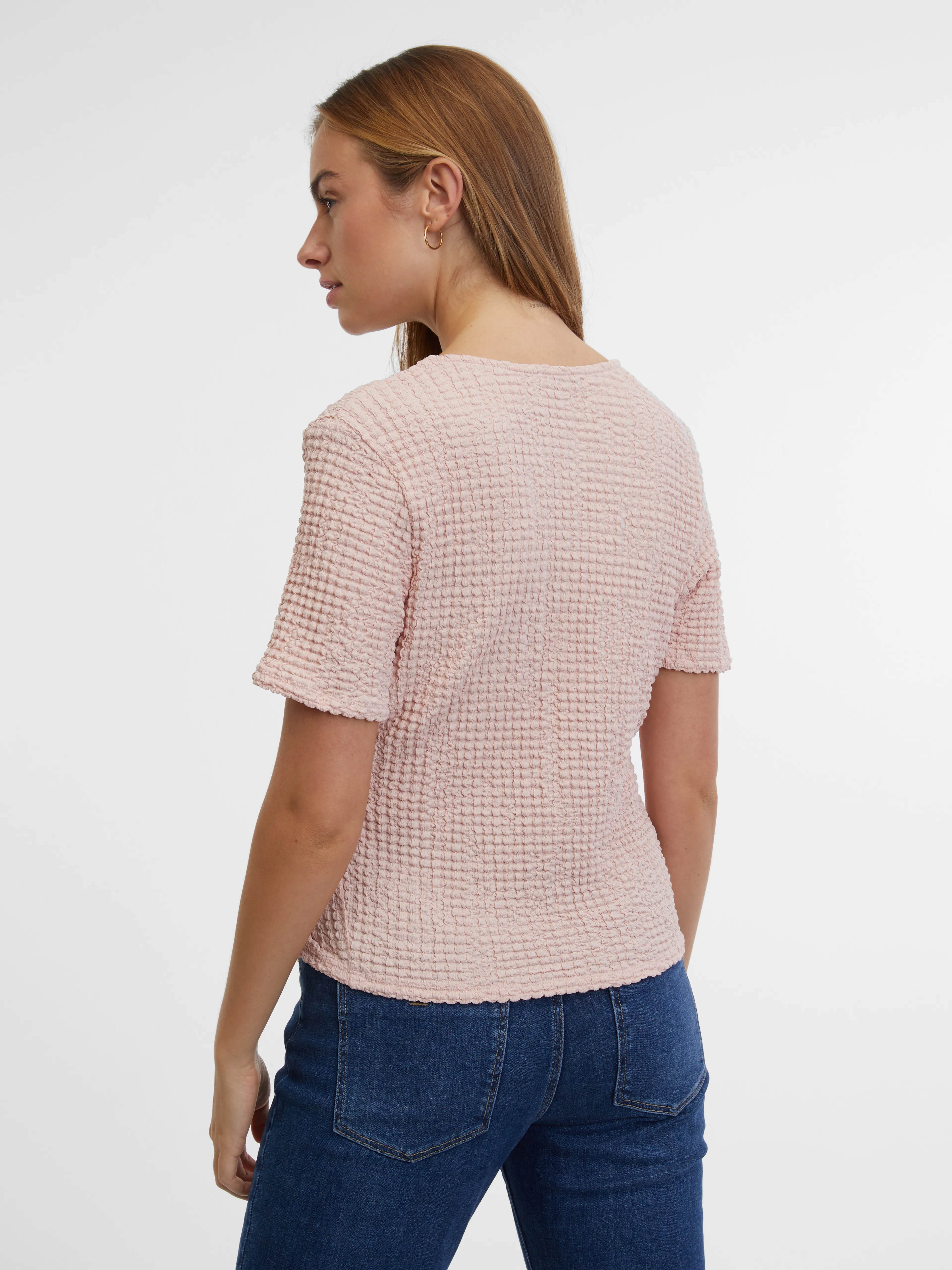 Hellrosa Damen-T-Shirt ORSAY