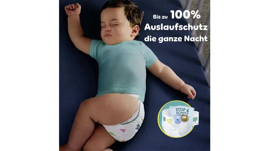 Pampers Baby-Dry mit Stop & Schutz Täschchen