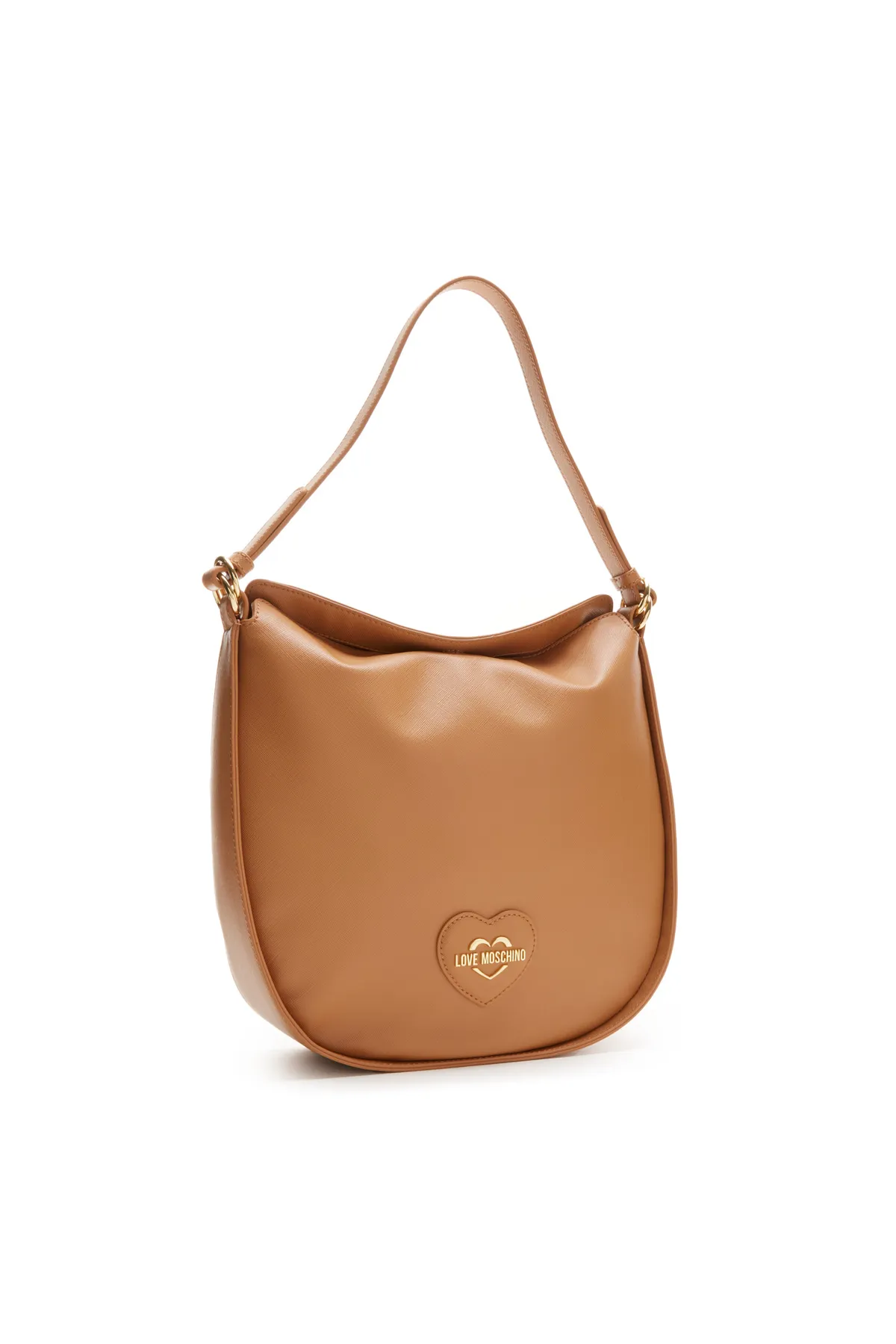 1'ASLAN  Love Moschino Saffiano Damen Schultertasche Braun Jc4265pp0ikl0226
