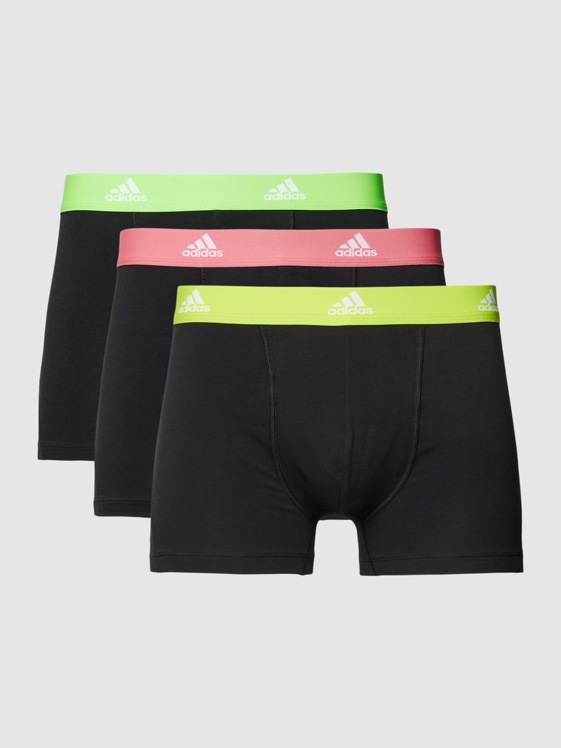 Trunks mit elastischem Bund in neon gelb