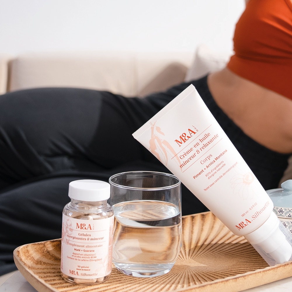 m&a lab La Routine Silhouette Complément alimentaire + Crème corps