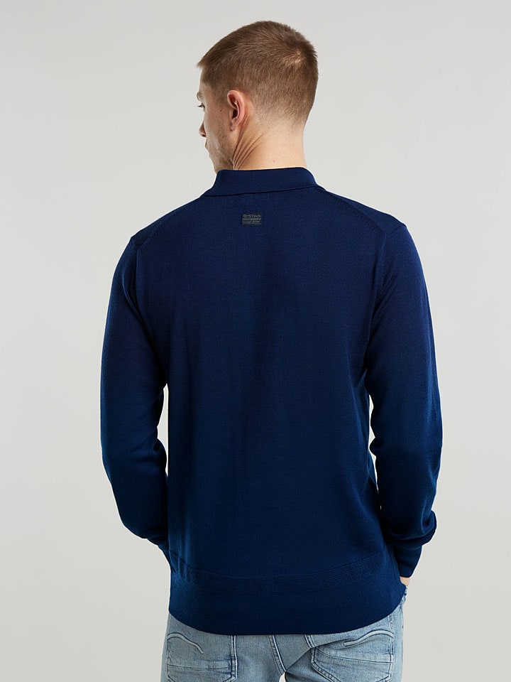G-Star Wollpullover in Dunkelblau günstig kaufen
