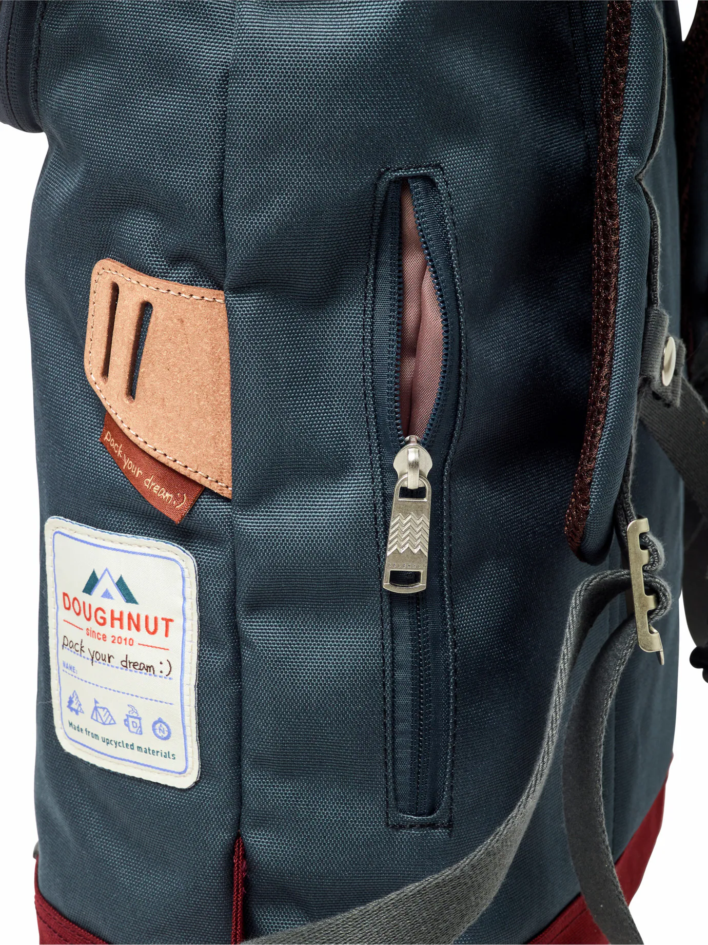 Roll-Top-Rucksack Happy Camper