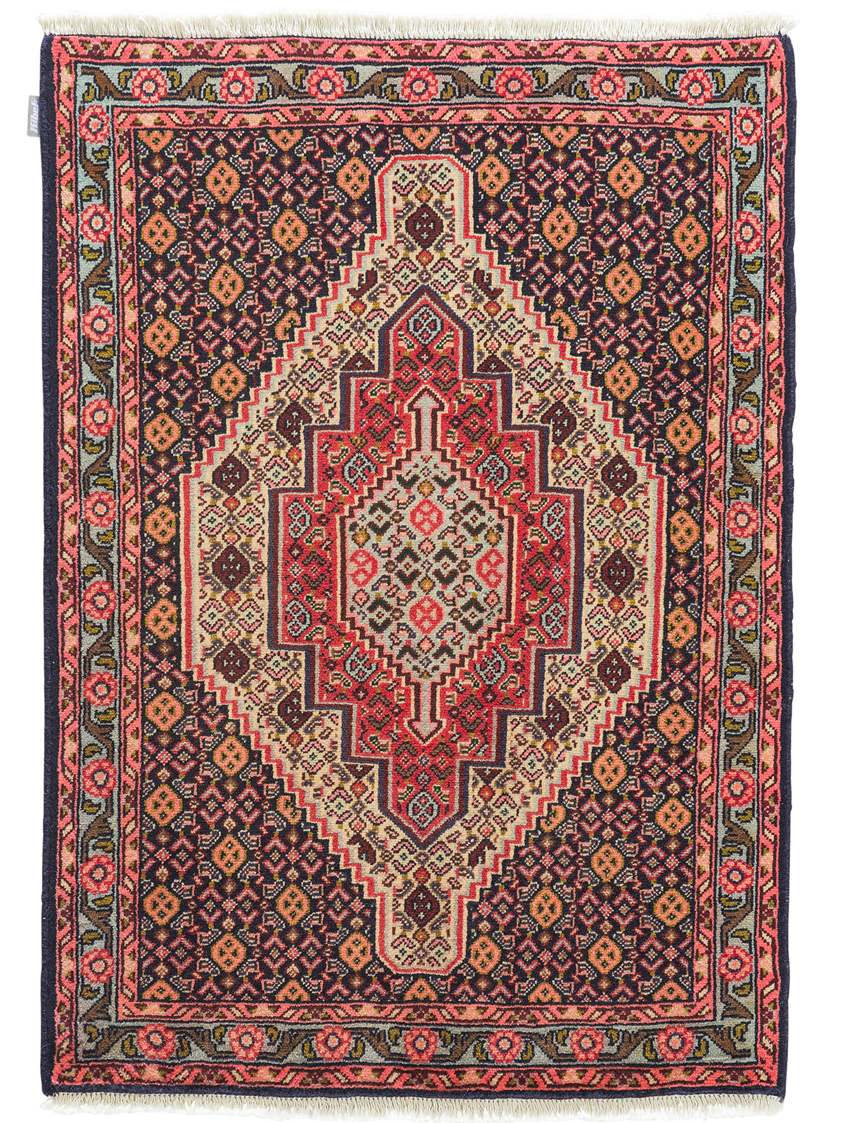 Senneh ca. 75 x 105 cm, Unikat / Einzelstück