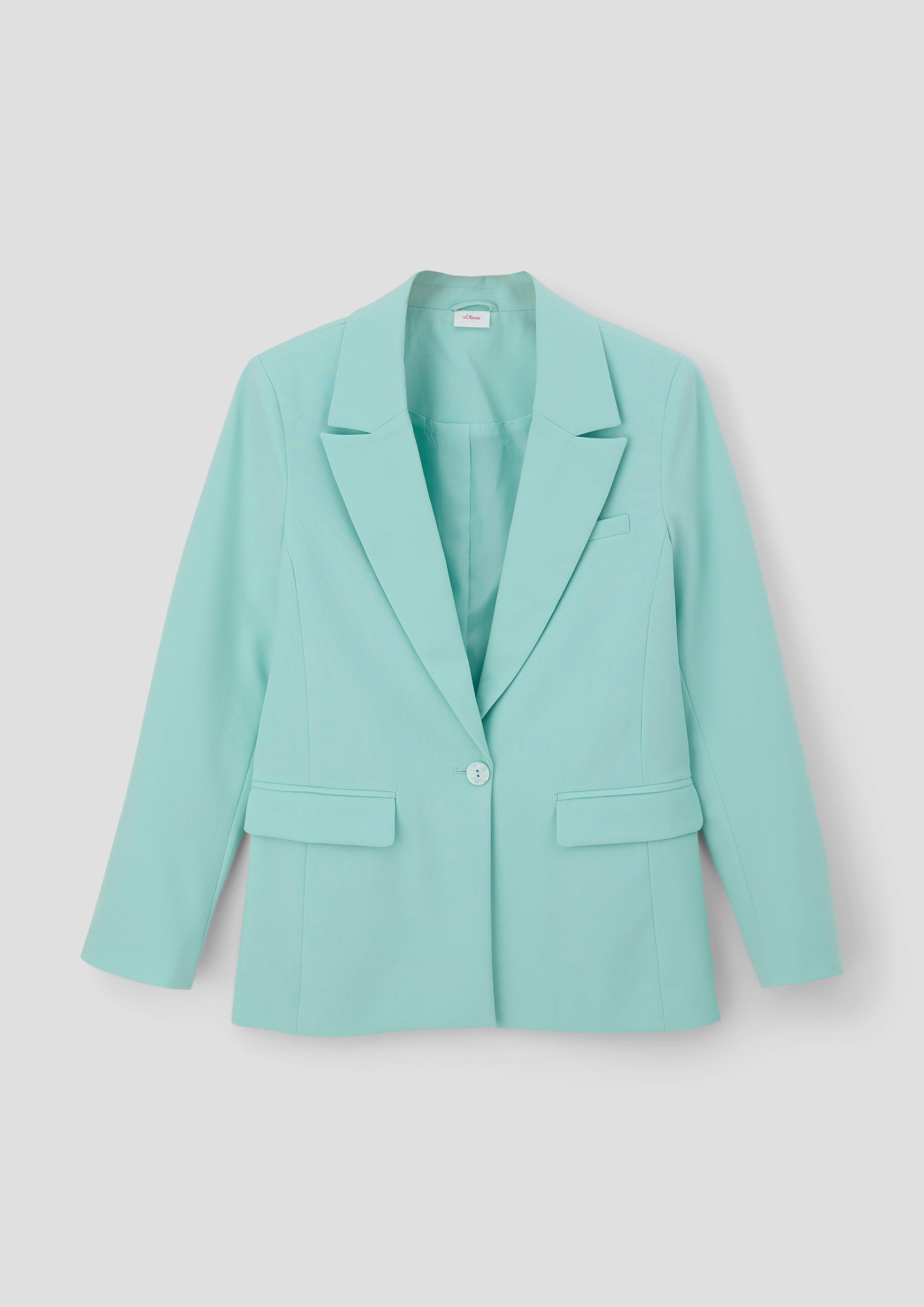 Twill-Blazer aus Viskosemix  2145576-6068