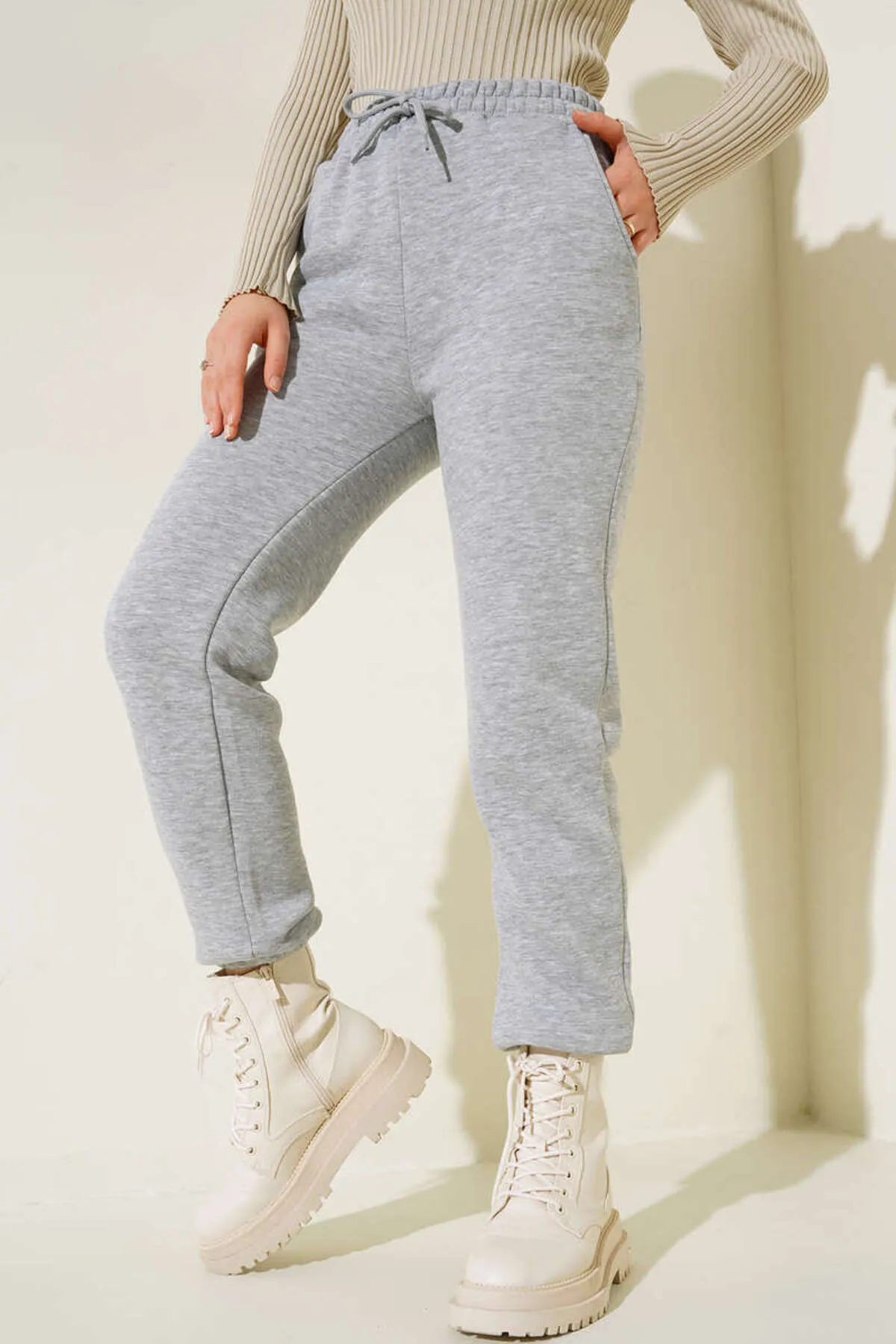 VOLT CLOTHİNG  Jogginghose - Grau - Straight