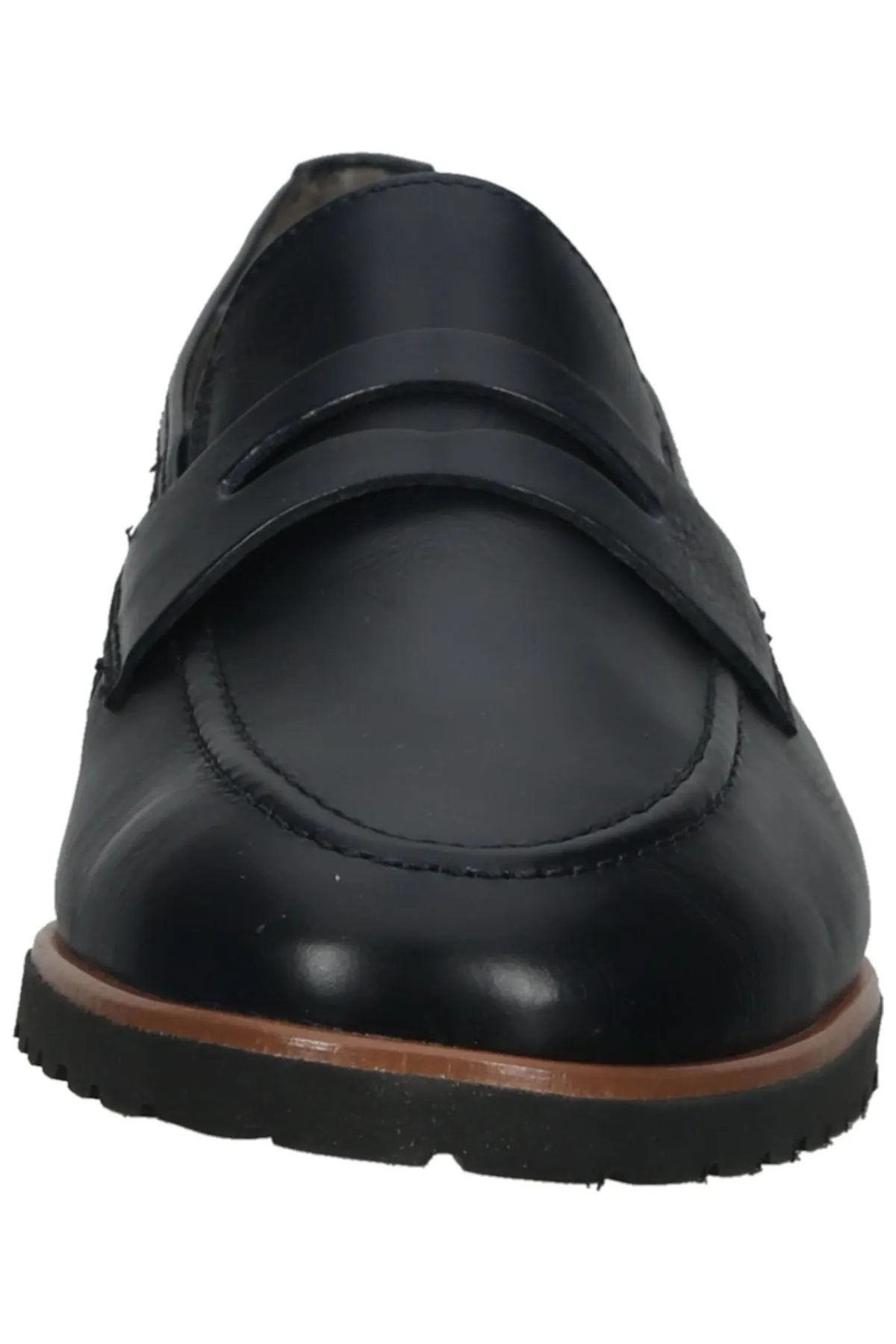 Paul Green  Flacher Schuh - Blau - Blockabsatz