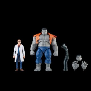Avengers: Beyond Earth's Mightiest Marvel Legends Actionfiguren Gray Hulk & Dr. Bruce Banner 15 cm
