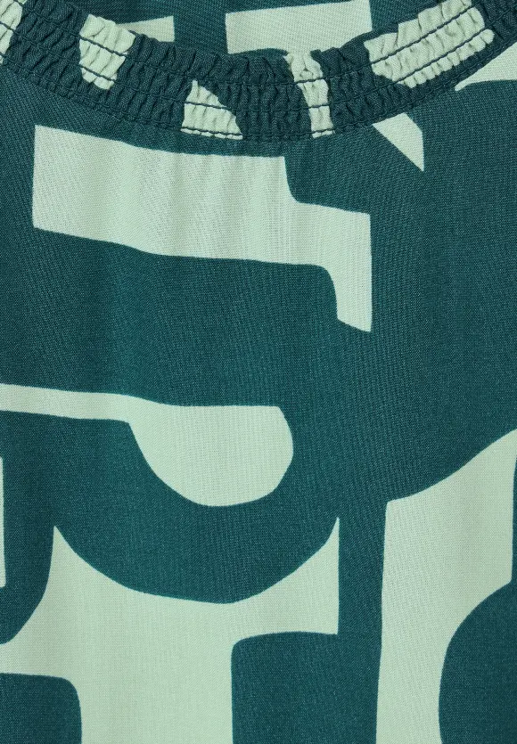 CECIL Bluse mit Smockdetails