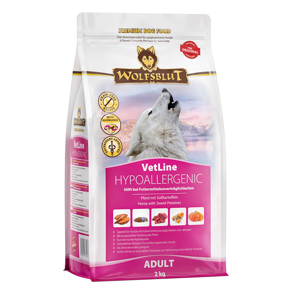Wolfsblut VetLine Hypoallergenic Pferd kaufen bei ZooRoyal