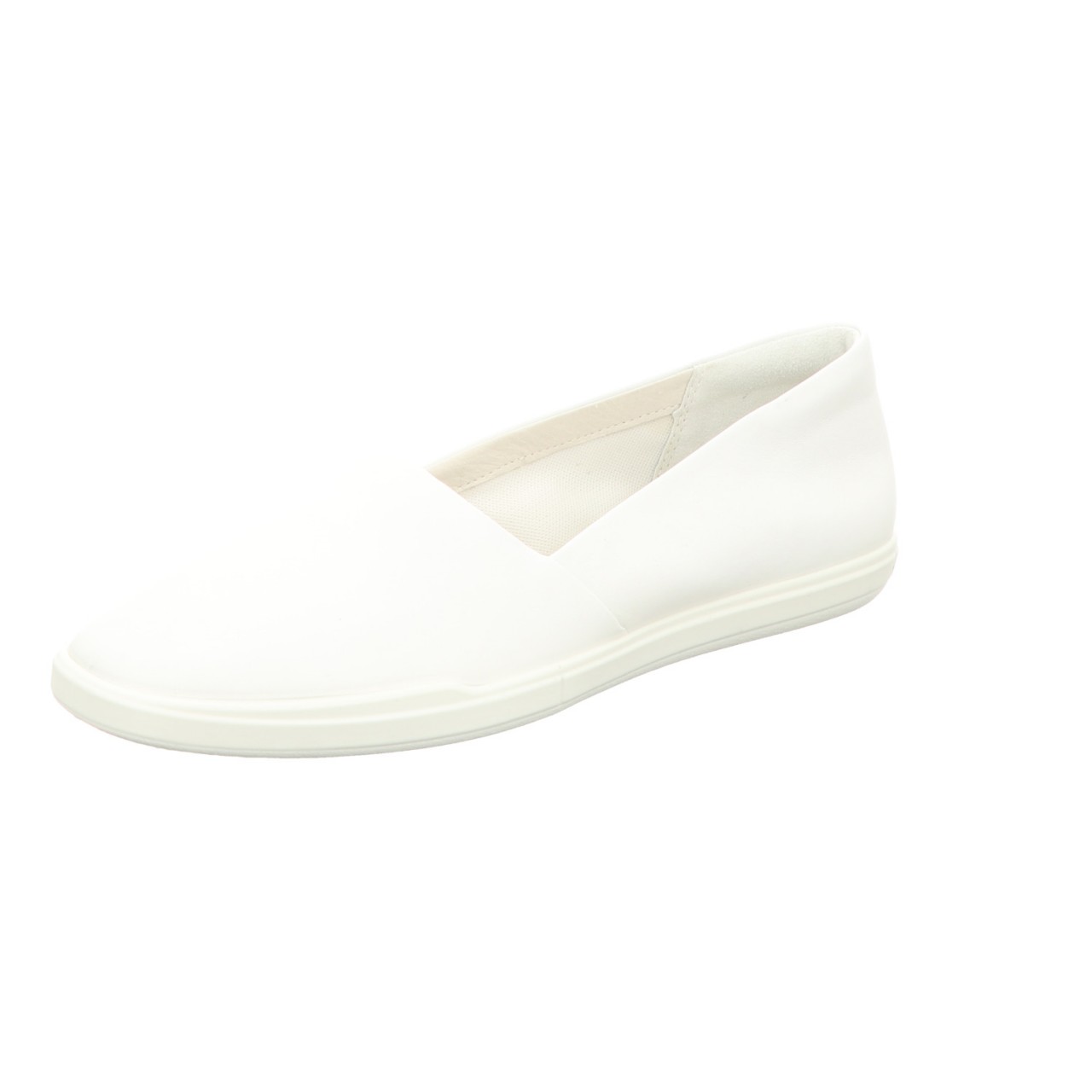 ECCO Sportliche Slipper weiss