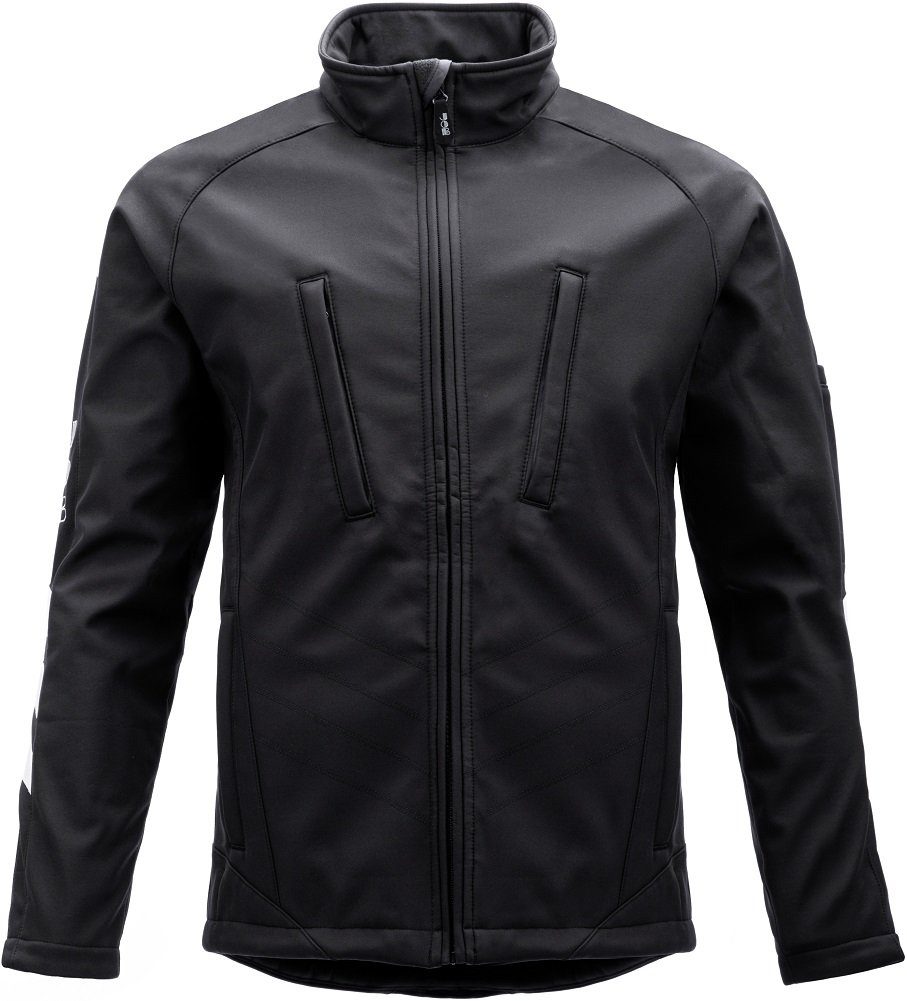 JOB Arbeitsjacke Sommer-Soft Shell Jacke Arbeitsjacke schwarz