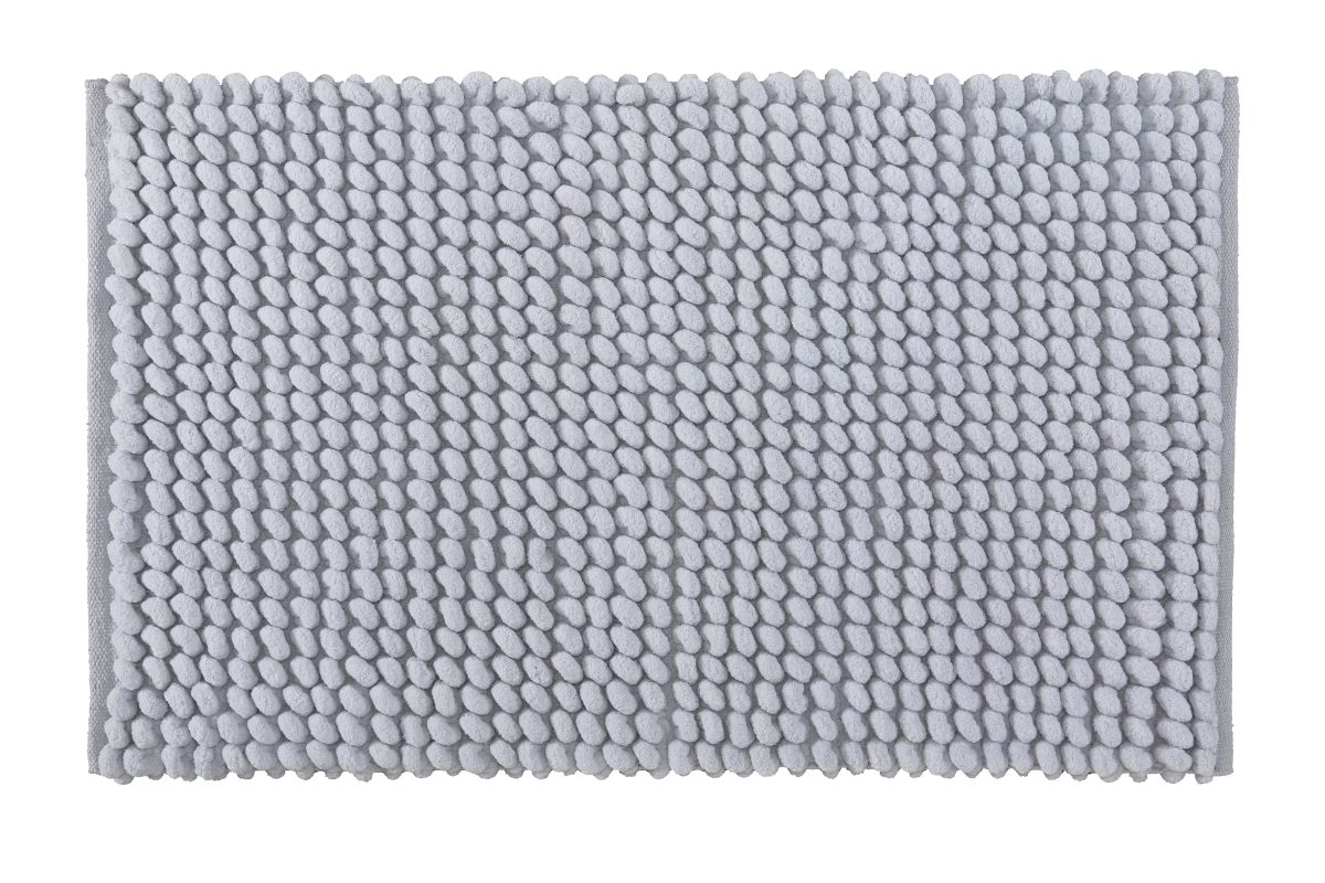 Badteppich Celine Silbergrau 60x100cm