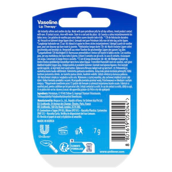 Vaselina Original Lip Therapy 7g