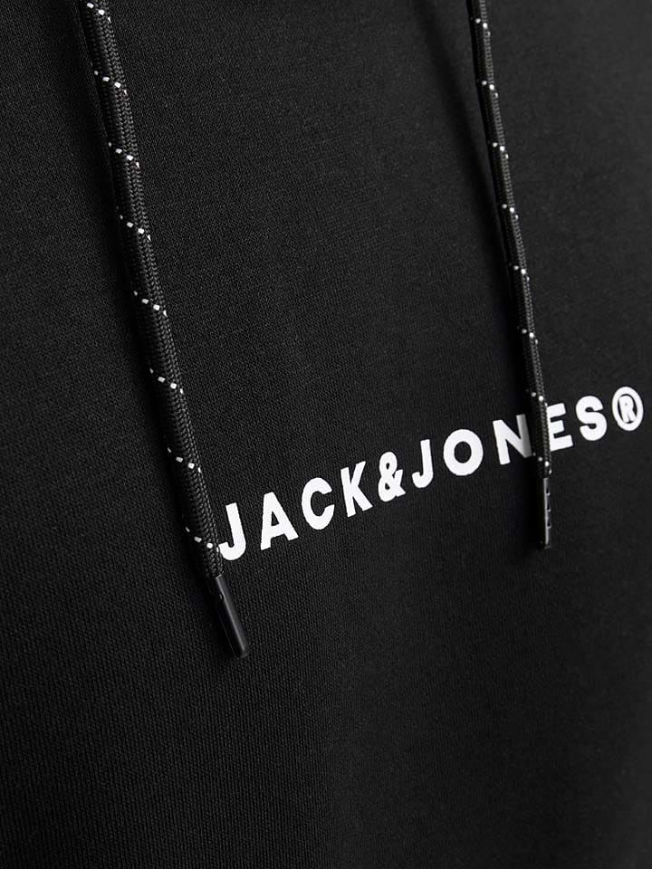 Jack & Jones Hoodie in Schwarz günstig kaufen