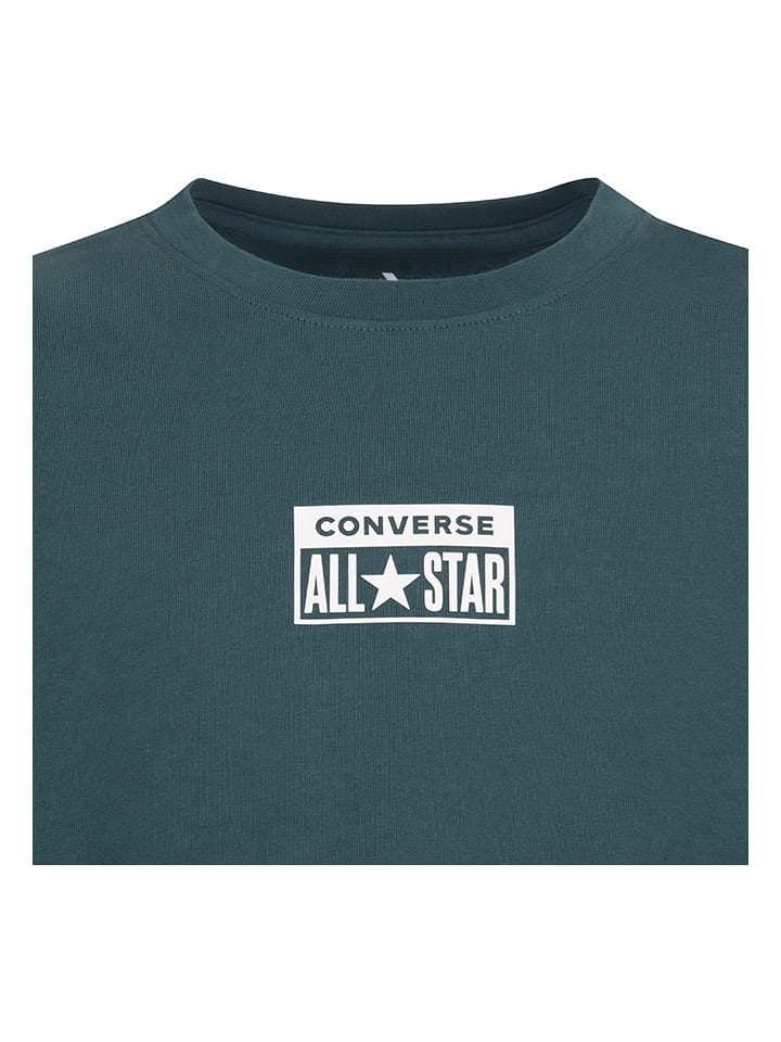 Converse Sweatshirt in Dunkelgrün günstig kaufen