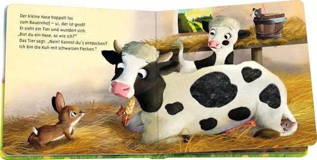 Mein erstes Vorlese-Fühlbuch: Bist du ein Hase?