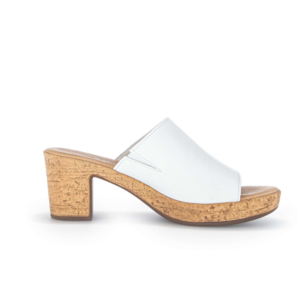 Gabor fashion Pantolette weiß