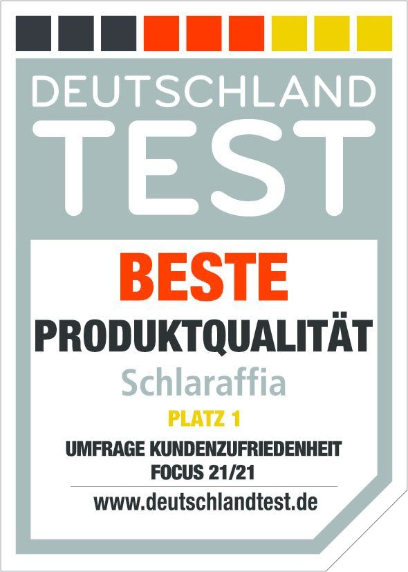 Taschenfederkernmatratze Aqua 1000 TFK, Schlaraffia, 25 cm hoch, Matratze in diversen Größen, Matratze mit nachhaltigem Matratzenbezug