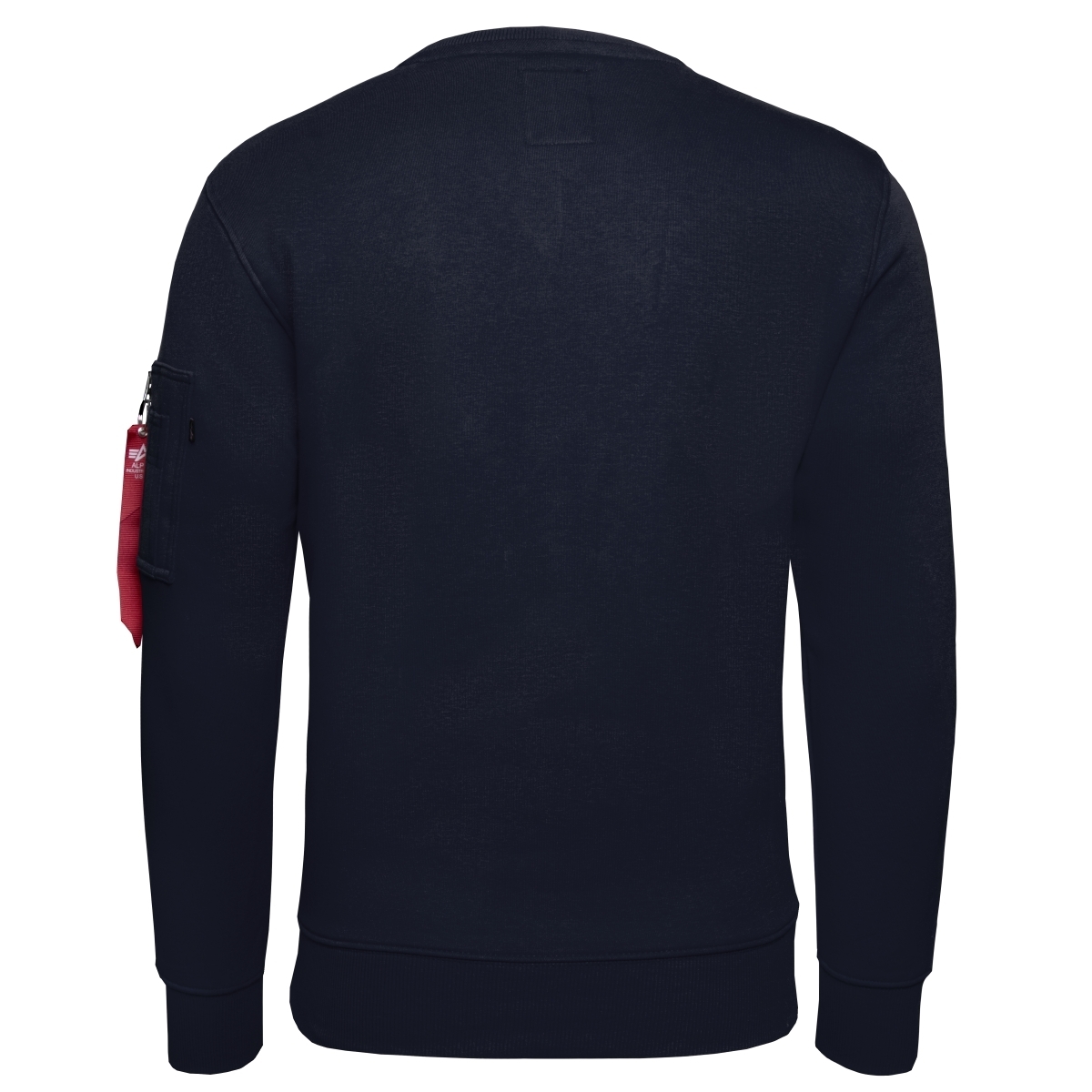 Alpha Industries Alpha Label Sweater Sweatshirt blau