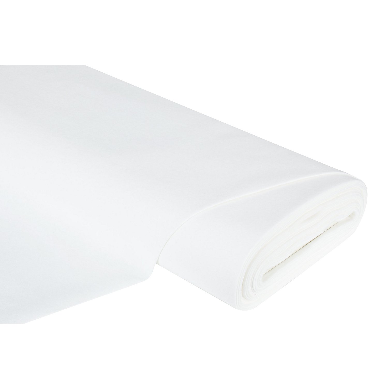 Filz, Stärke 1 mm, weiß