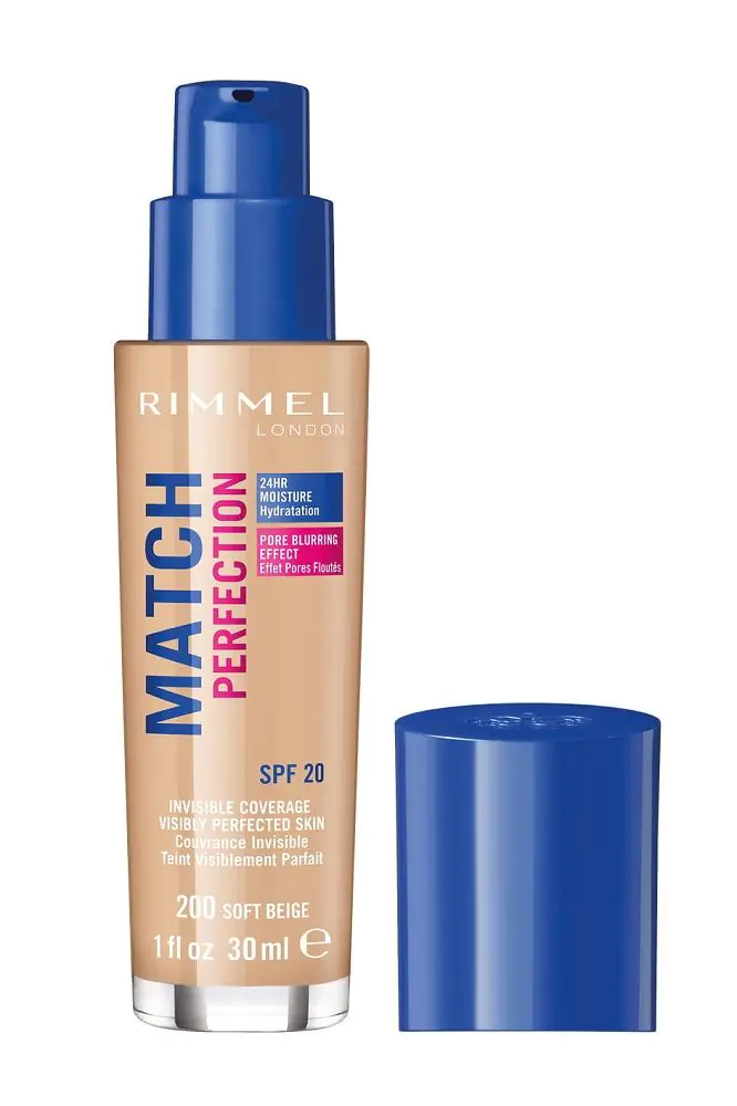 Rimmel Match Perfection tekući puder za lice, 200